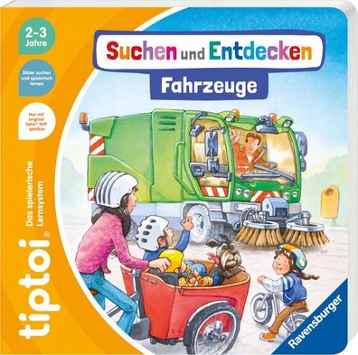 Ravensburger tiptoi® Suchen und Entdecken - Fahrzeuge 49269