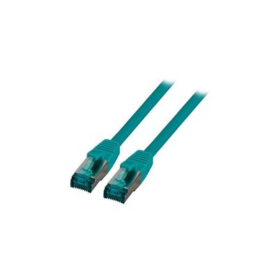 EFB RJ45 Patchkabel S/FTP, Cat.6A, LSZH, 2m, grün