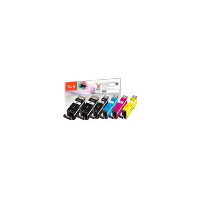 Peach Peach Patrone Canon PG-520/CLI-521 MultiPack Plus 2xbk, , , remanufactured