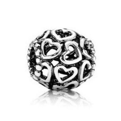 Bead - Sterlingsilber - Öffne dein Herz