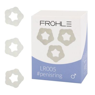 FRÖHLE Liebesringe mit Kugeln 3er Gr. S