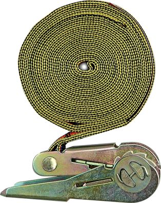 Gepäckspanngurt mit Klemme, 25 mm x 5 m, 250 daN