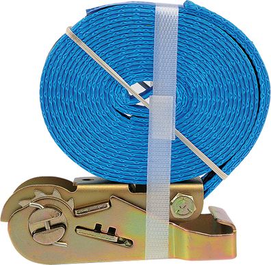 Gepäckspanngurt 1000 daN, 25 mm x 4 m, einteilig
