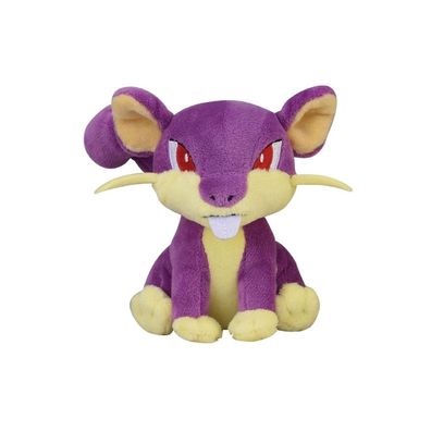 Pokemon Rattfratz Kuscheltier - 12 cm Rattata