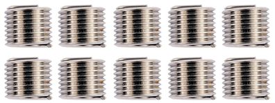 Spiral-Einsätze zur Gewindereparatur M5x0,8x6,7 mm, 20 Stück, Edelstahl