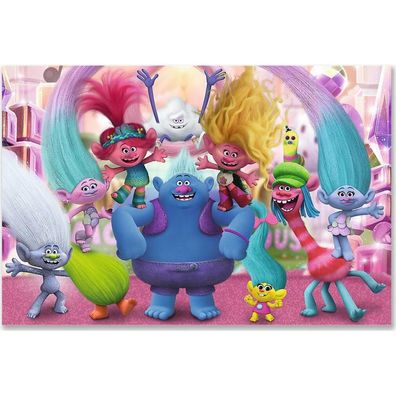 TREFL Puzzle Trolls 3: In der Welt der Trolle MAXI 24 Teile