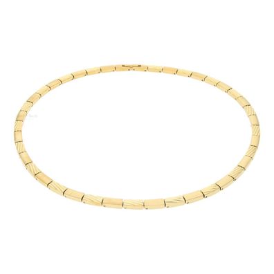 Boccia Collier 08081-03 Gold plattiert, Titan, 45 cm