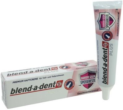 blend-a-dent Plus Premium Haftcreme Barriere gegen Speisereste 40 gr