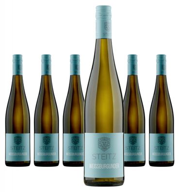 6 x Weingut Steitz Weissburgunder Gutswein trocken – 2024