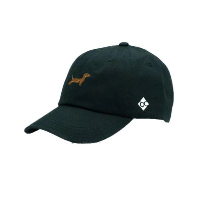 Bavarian CAPS Snapback Cap Dackel schwarz