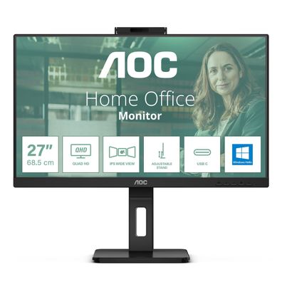 AOC 68,6cm (27") Q27P3CW 16:09 HDMI+DP+USB-C IPS WebCam retail