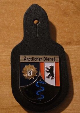 Polizei Verbandsabzeichen/ Dienststellenabzeichen/ Berlin Polizeiärztlicher Dienst