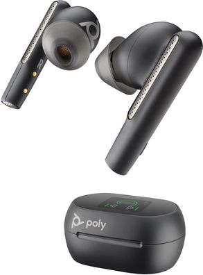 HP Poly Voyager Free 60+ UC M - True Wireless-Kopfhörer mit Mikrofon