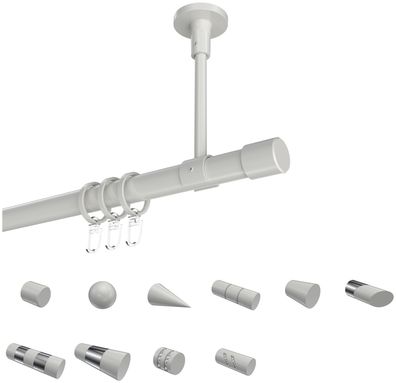 Gardinenstangen Weiß 20 mm Ø Interdeco Sonette