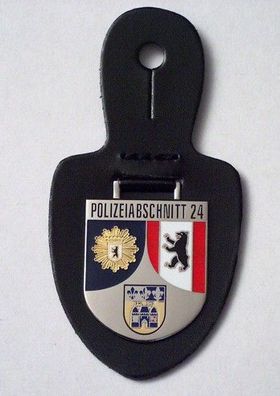 Polizei Verbandsabzeichen/ Dienststellenabzeichen/ Berlin Polizeiabschnitt 24