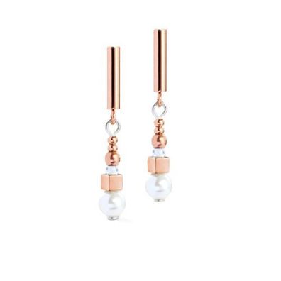 Ohrhänger - Edelstahl rosé - Princess Pearls