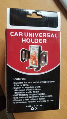 Fly KFZ-Halter für Smartphone 32-102mm (B)