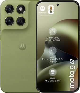 Motorola g67, 128 GB, Nile green