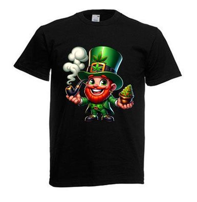 Tshirt Unisex Cooler Druck Weed Psychedelic (Größe & Farbe auswählen) TSFBW276