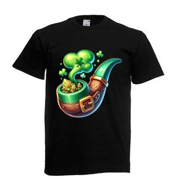 Tshirt Unisex Cooler Druck Weed Psychedelic (Größe & Farbe auswählen) TSFBW286
