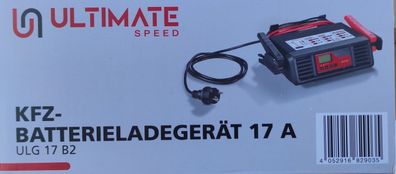 Ultimate SPEED® Kfz-Batterieladegerät ULG 17 B2 Starthilfe