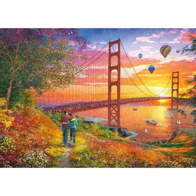 Schmidt Puzzle Walk to the Golden Gate Bridge 2000 Teile