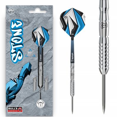Bull´s Steeldarts Stone S2, 90% Tungsten, 23g, silber