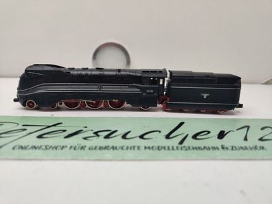 Roco N DC 02103 A / BR03 1050 Dampflok Schlepptender / DRG / Schwarz / Analog