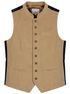 Trachtenweste Toni beige Cord