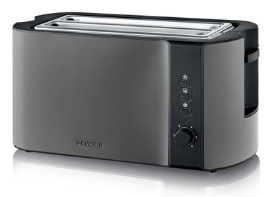 Severin AT 9341 Dark Inox Langschlitztoaster