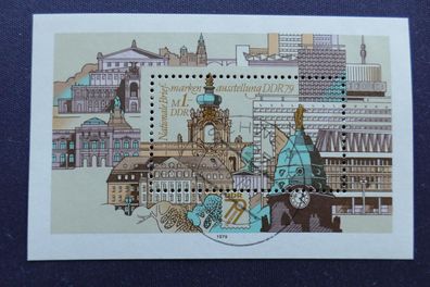 DDR MiNr. 2443 Block 55 gestempelt (AM 090)