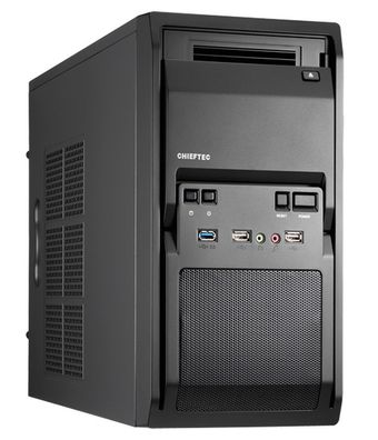 Chieftec LIBRA Series LT-01B - Tower - micro ATX 350 Watt (ATX12V 2.3/ PS/2) - USB/Au