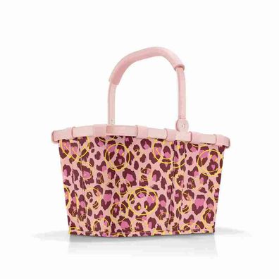 reisenthel Einkaufskorb carrybag smiley &reg; leo blush BK3107 rosa 22L pink