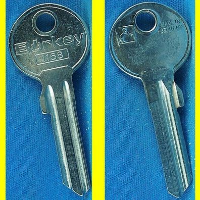 Schlüsselrohling Börkey 1168 für verschiedene K+K, Litto Profilzylinder