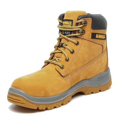 DEWALT Titanium Sicherheitsstiefel Herren honigfarben Nubukleder 41 EU