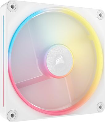 Corsair iCUE LINK LX140-R RGB 140mm PWM Umkehrléfter Weiß
