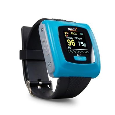 PULOX Pulsoximeter PO-400 mit Armband und externem SpO2 Sensor