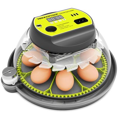 Triocottage Brutautomat Inkubator 8 Eier mit automatischem Wenden