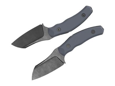 Kizer Bulldog Fix 14C28N Grey G10 Stonewash