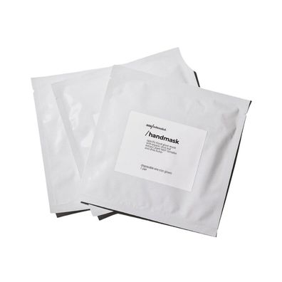 Pflegende Handmaske