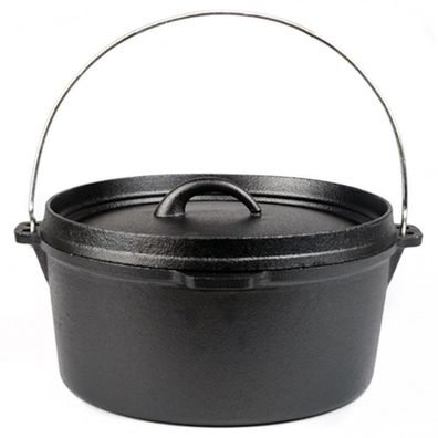 Dutch Oven 7,5 Liter Fassungsvermögen, Gusseisen