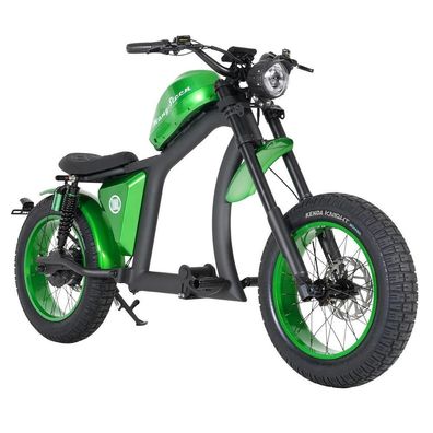 Mangosteen FT02 E-Bike Chopper 48V 22.5Ah – Retro Style für Damen & Herren