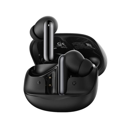QCY MeloBuds N50 True Wireless In-Ear-Kopfhörer mit ANC, Bluetooth 5.4 – Schwarz