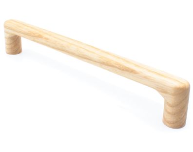 Möbelgriffe BA 128 - 416mm Holzgriff Esche massiv Küchengriff Natur