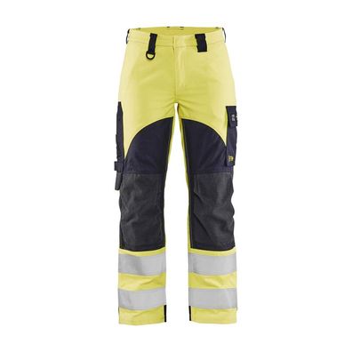 BLßKLßDER Damen Multinorm Hose High Vis Gelb Marineblau Größe D24