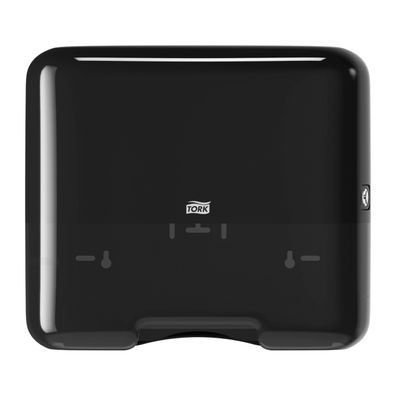 Tork Mini Handtuchspender H3 fér Zickzack und Lagenfalz schwarz