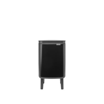 Brabantia Bo Hi Mélleimer 4 L Soft Close mit Inneneimer Mattschwarz