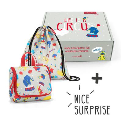 reisenthel surprise box SQ Kids, circus red, Unisex