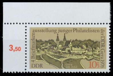 DDR 1976 Nr 2153 postfrisch ECKE-OLI XAA5FBA