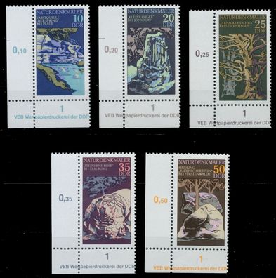 DDR 1977 Nr 2203-2207 postfrisch ECKE-ULI XAAC11E